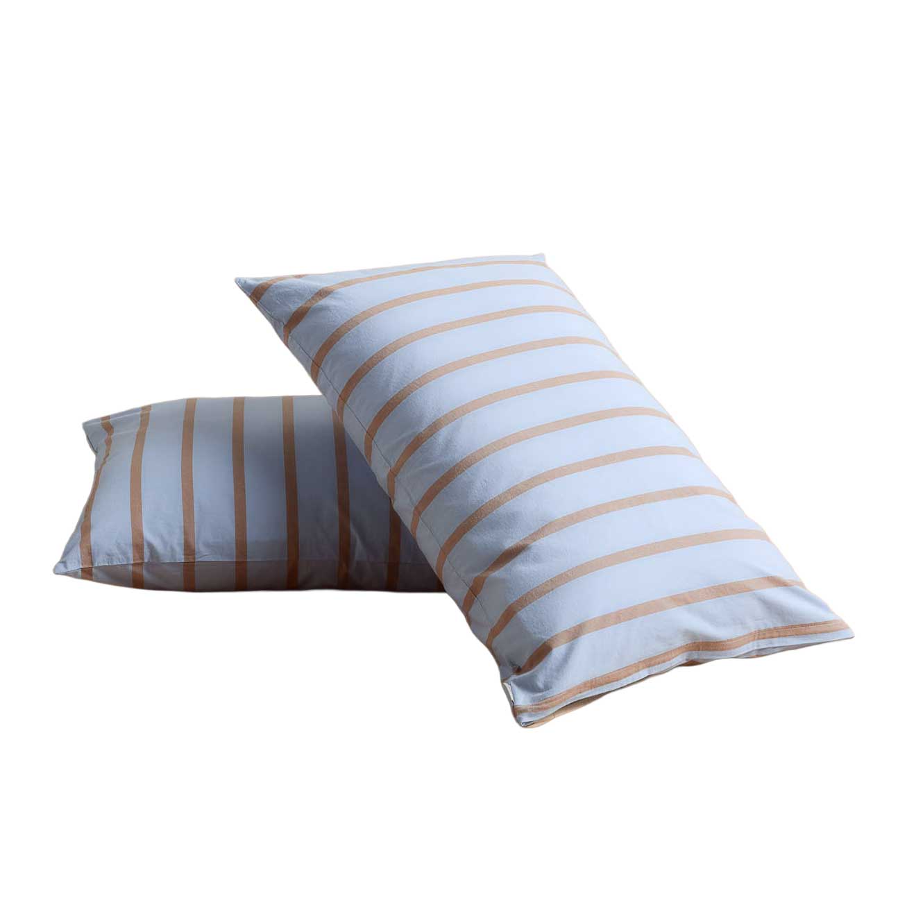 HOMMEY. Pillowcase Pair Chambray Blue